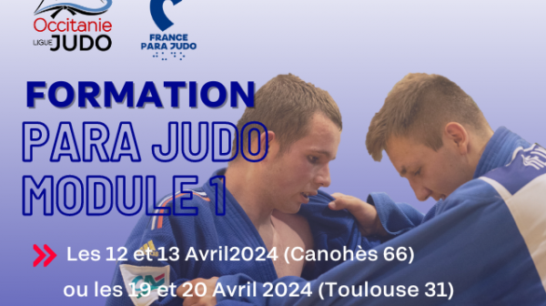 Formation Module 1 Para Judo